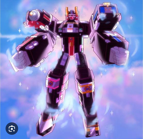 Power Rangers Megazord Lightspeed Rescue Super Train 1999 (Usado)