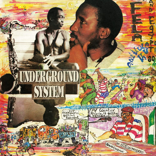 Vinilo: Kuti Fela Underground System Usa Import Lp Vinilo