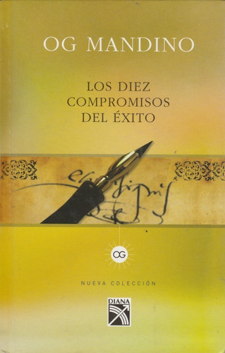 Libro Fisico Los Diez Compromisos Del Exito Og Mandino