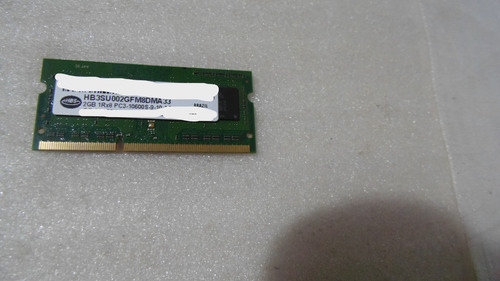 Memória Notebook Itautec W7430 Hbs Ddr3 2gb 1333mhz (Usado)