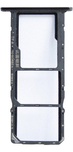 Charola Sim Porta Sim Para Huawei Y5p / Dra Lx9 Negro