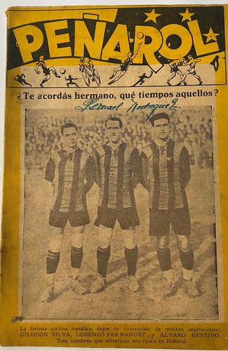 Peñarol Revista 1946 Lorenzo Fernández A Gestido Fútbol Cr05