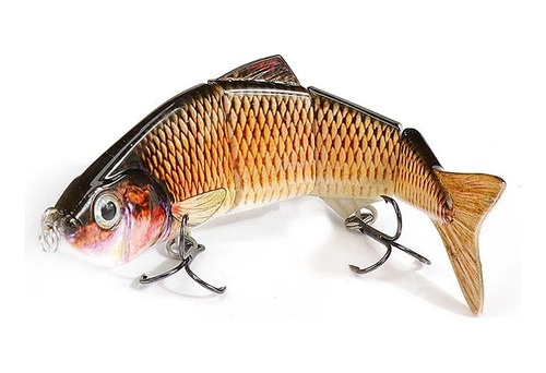 Señuelo Pesca Trucha Salmón Minnow Articulado 12.5cm 17g Cc