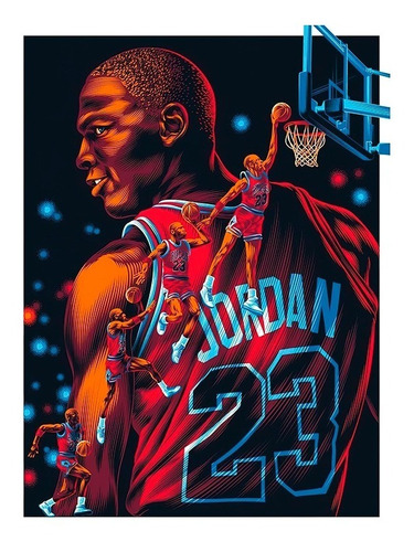 Poster De Michael Jordan Fan Art