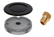 Comprar Hornalla Quemador Cocina Super Gas Base + Tapa + Oido James