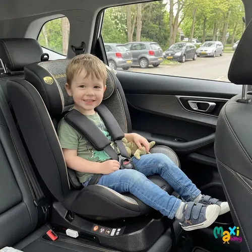 Cadeira Carro Reclinável 5P 0-36kg  Bauhaus Preto Maxi Baby