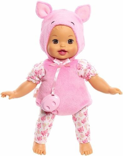 Little Mommy Muñeca Dress up cuties pig DTV57