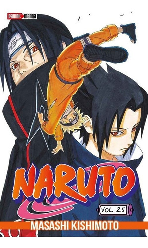 Naruto - N25 - Manga - Panini Argentina - Hay Stock
