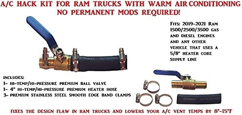 Muzzys Hack Kit Compatible Con: Camionetas Ram Con Aire Acon