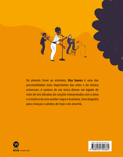 Elza - A Voz Do Milenio: Elza - A Voz Do Milenio, De Rizzi, Nina. Editora Vr Vergara & Riba, Capa Dura, Edição 1 Em Português, 2023