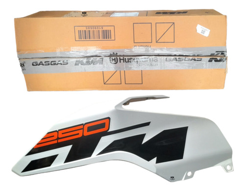 Cubierta Tanque Izquierda Duke 250 Ng Blanca Original Ktm  