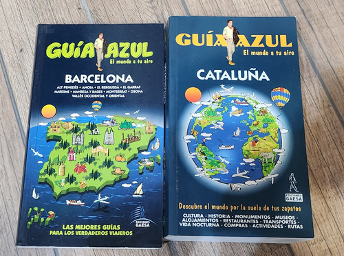 Lote 2 Guía Azul - Barcelona Y Cataluña. Nuevas