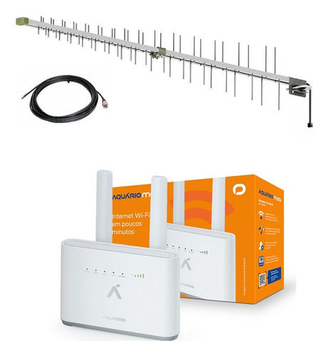 Kit Roteador 3g 4g + Wifi + Antena Externa Todas Operadoras