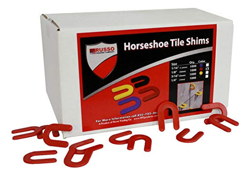 1/8  Horseshoe Tile Spacers 1000pc