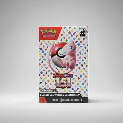 Booster Box 151 Pokémon Tcg Mini Box 18 Boosters Copag