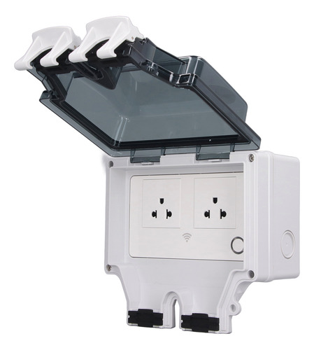 Enchufe Impermeable Wifi Ip66 Para Exteriores Con