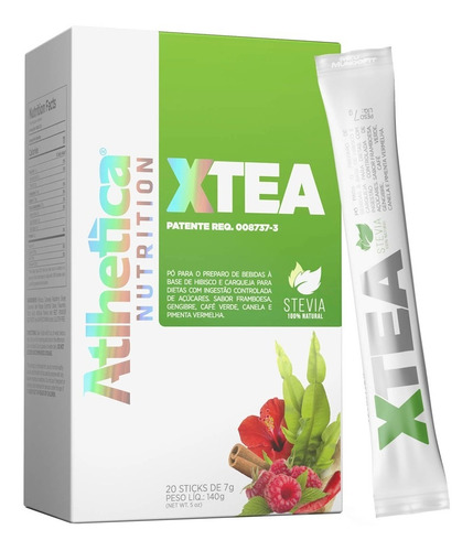 X Tea / Chá Diurético - 20 Sticks/7g - Atlhetica Nutrition