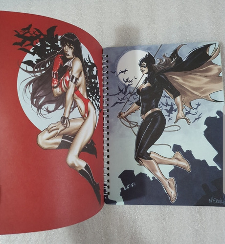 Mark Brooks Little Book White Sketchbook Autografiado Conque