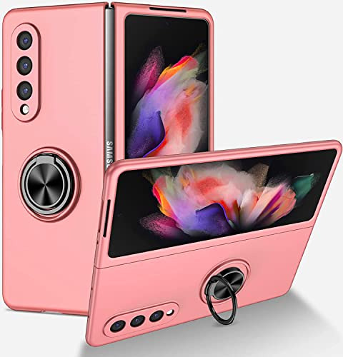 Funda Para Samsung Galaxy Z Fold 3 5g Rosa Dorado Pc (polica