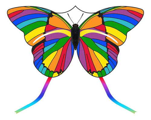 Jekosen Cometa De Mariposa Grande Para Niños Y Adultos Cuerd