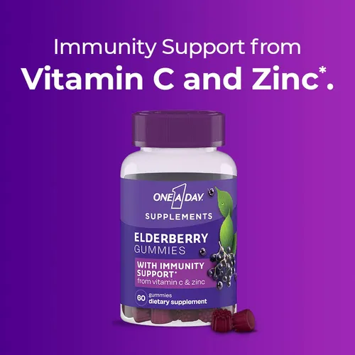 Complemente Una Gomita De Saúco Al Día Con Vitamina C Y Zinc