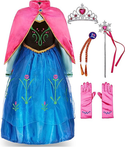 Princess Costume Toddler Girls Dress With