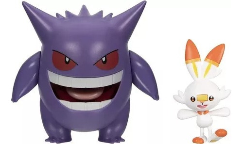 Pokemon Battle Figure Multi-pack - Gengar & Scorbunny
