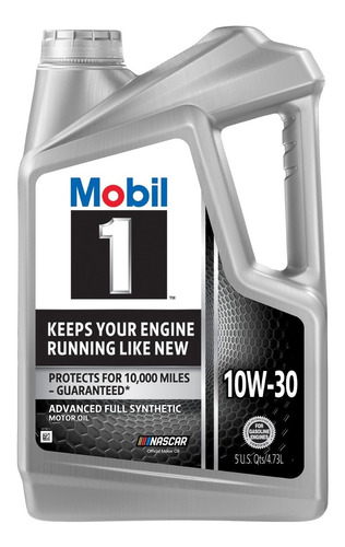 Aceite Mobil 1 10w30 100% Sintetico Garrafa 4.73lt