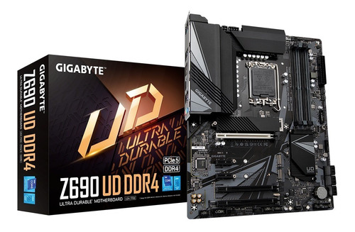 Imagen 1 de 6 de Motherboard Z690 Ud Ddr4 Gigabyte Intel S1700