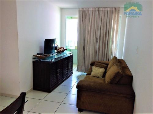 Imagem 14 de 15 de Apartamento Mobiliado A Venda - Praia Cabo Branco - João Pessoa - Pb - Ap0194