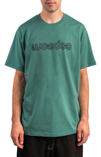 Imagen 1 de 2 de Remera De Hombre Woodoo Bh Veener - Verde Goblin
