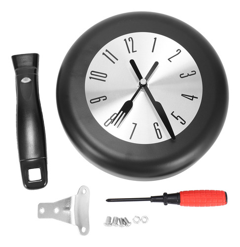 Reloj De Pared Colgante Con Diseño De Sartén De 8 Pulgadas,