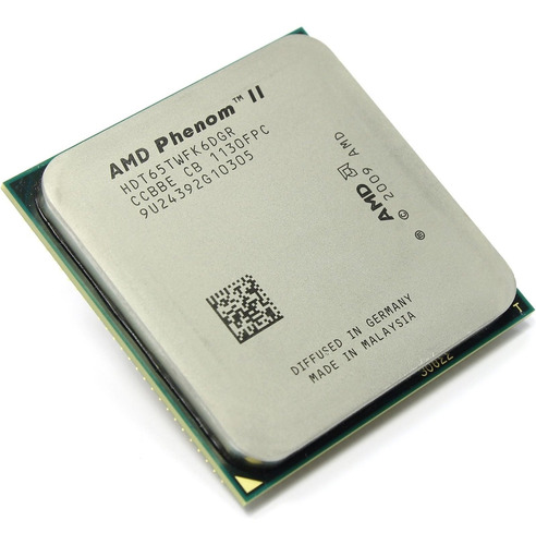 Procesador AMD Phenom II X6 1065T HDT65TWFGRBOX  de 6 núcleos y  3.4GHz de frecuencia