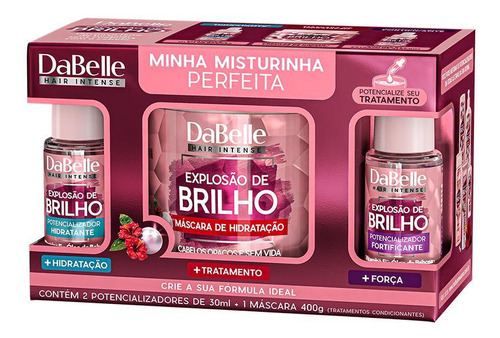 Kit Especial Tratamento Dabelle Explosão De Brilho