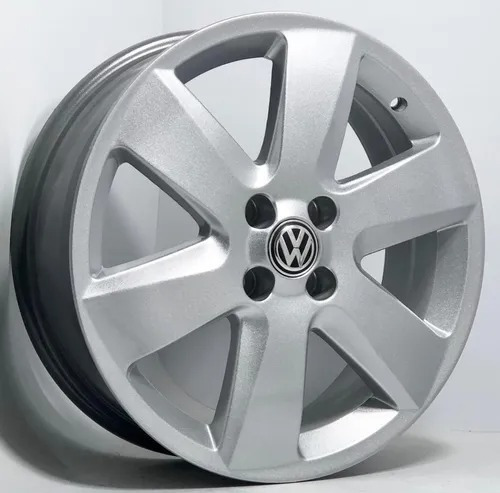 Rodas Volkswagen Parati Surf Aro 17 4x100 (jogo) + Bicos Cor Prata