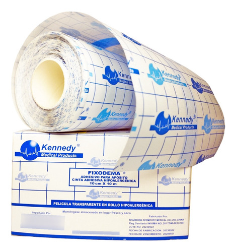 Esparadrapo Fixodema Transparente De 10cm X 10m (20%off)