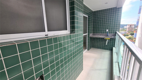 Imagem 12 de 27 de Apartamento 1 Dormitório A Venda No Canto Do Forte-sp. - Reo696640