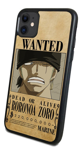 Funda One Piece Cartel Zoro 320 M Berry Todos Los Modelos