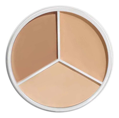 Correctores De Maquillaje Facial J Tricolor Con Pincel