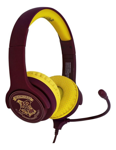 Audifonos Harry Potter W Boom Mic Color Marrón