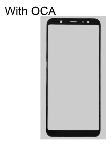 Sjp Lente Exterior Con Oca Para Samsung Galaxy A6+