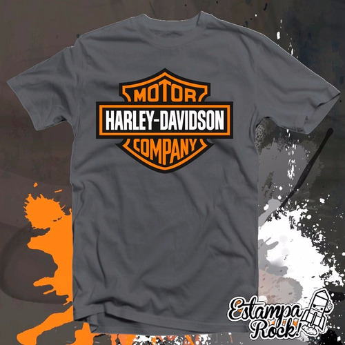 Harley Davidson - Remera Unisex Algodón - Moto Rider Chopper