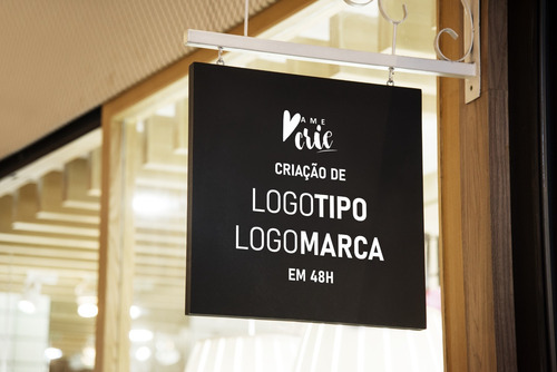 Imagem 1 de 1 de Criação De Logotipo/logomarca