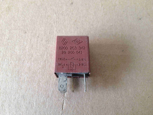 Relevador Relay Platina Clio Cafe 8200263342 Original 4 Pata