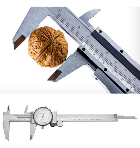 Ial Vernier Calibrador In Acero Inoxidable Dial Regla