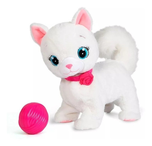 Bianca Gatita Interactiva Peluche Camina Y Juega Original Tv