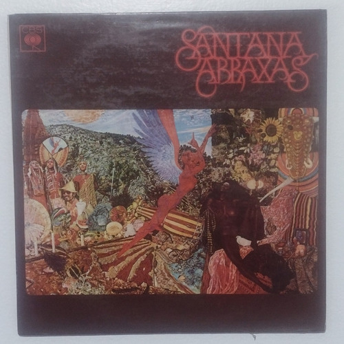 Lp Santana Abraxas 1970 Mono Cbs 37696 Nacional (Usado)