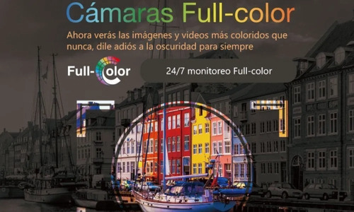 Imagen 4 de 6 de Cámara Dahua Bullet 2mp Full Color Starlight Luz Led Audio
