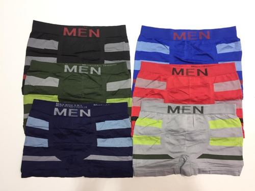 Boxer De Hombre Rayado Paq X 6 Ideal Comercios Trapuchitos