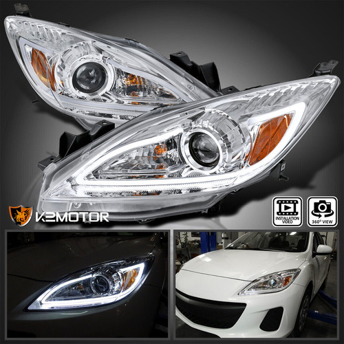 Par Faro Led Mazda 3 Mazdaspeed 2011 2.3l